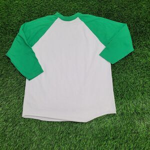 Vintage 90s MOD Colorbock Raglan Shirt Women Large 19x25 USA